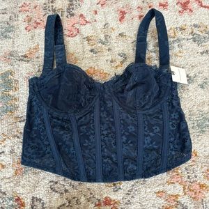 Anthropologie Corset Top